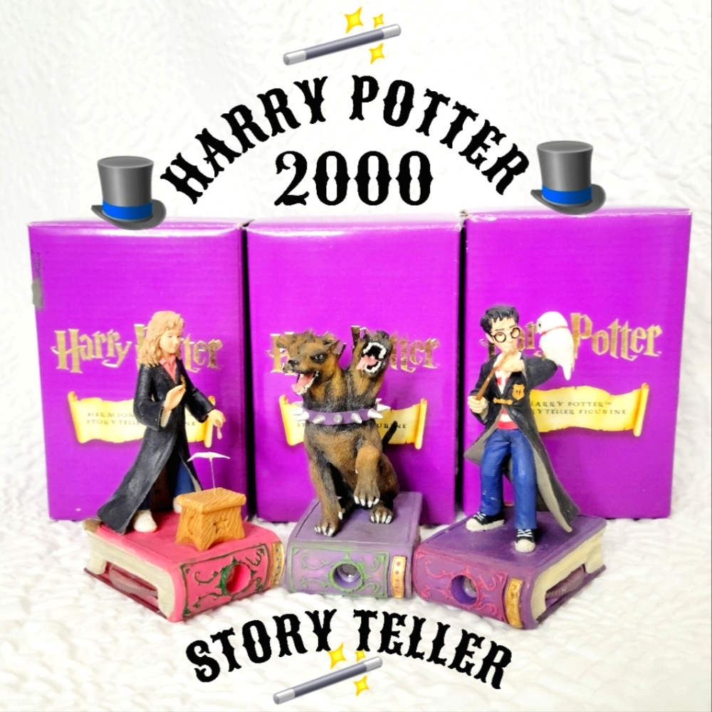 🎩Harry Potter "2000" Storyteller 3pc Assorted Figurines
